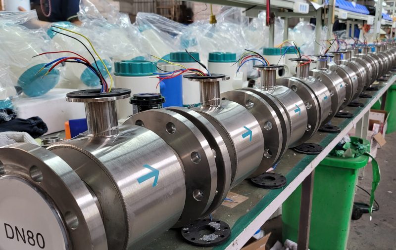 stainless steel electromagnetic flowmeter